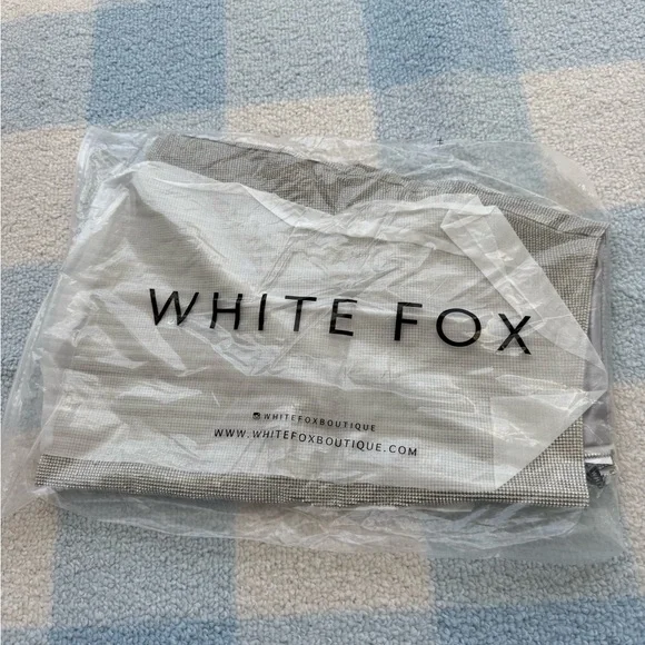 White Fox Boutique One Last Time Mini Silver Skirt - Picture 8 of 10